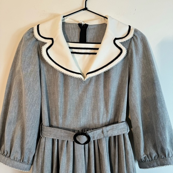 Innocent World Marianne OP Midi Full Skirt Dress - Picture 4 of 8